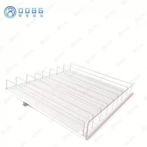自动售货机与超市货架革新 自重滑道饮料推进器白色款工厂直销
